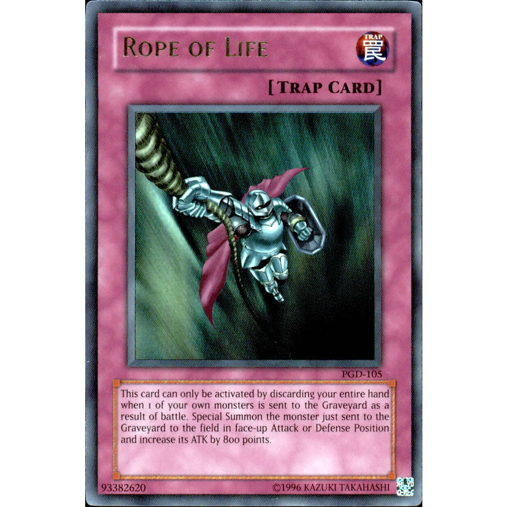 Rope of Life PGD-105 Yu-Gi-Oh! Card from the Pharaonic Guardian Set