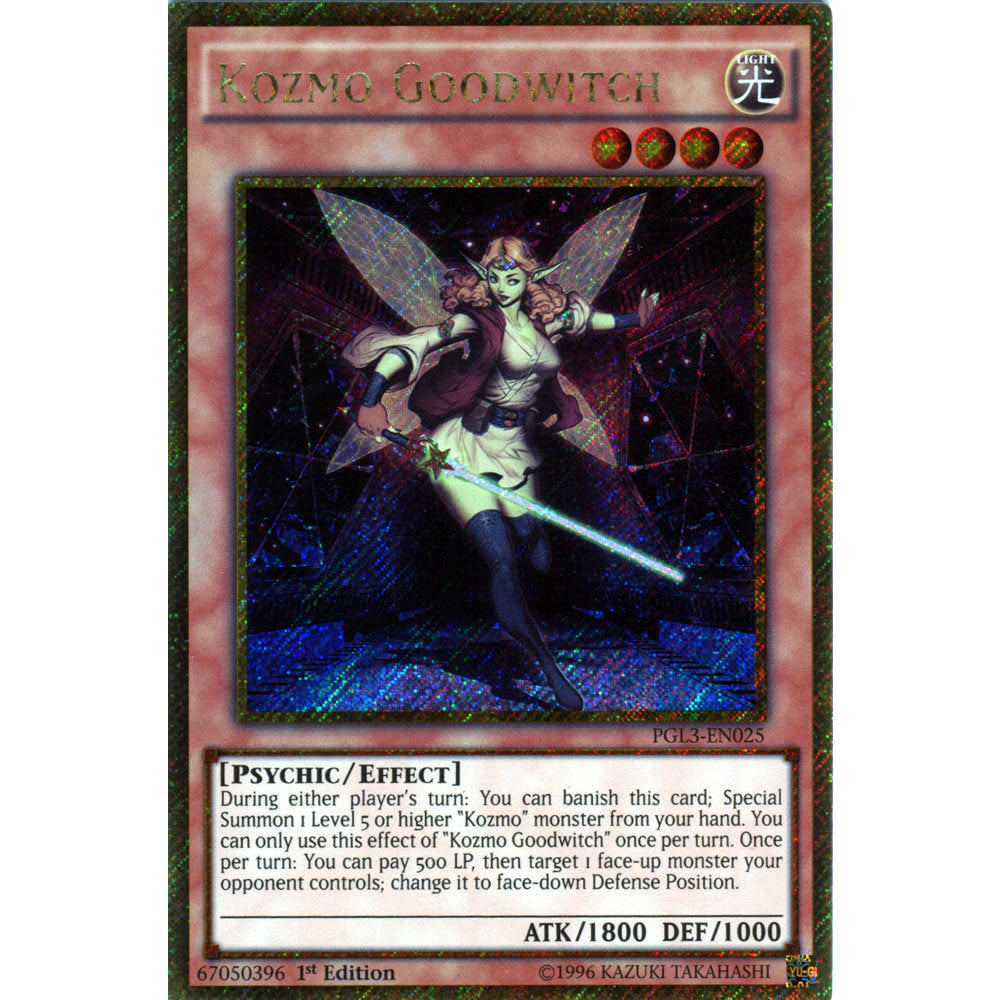 Kozmo Goodwitch PGL3-EN025 Yu-Gi-Oh! Card - Deckboosters Kozmo Goodwitch PGL3-EN025 Yu-Gi-Oh! Card - Deckboosters