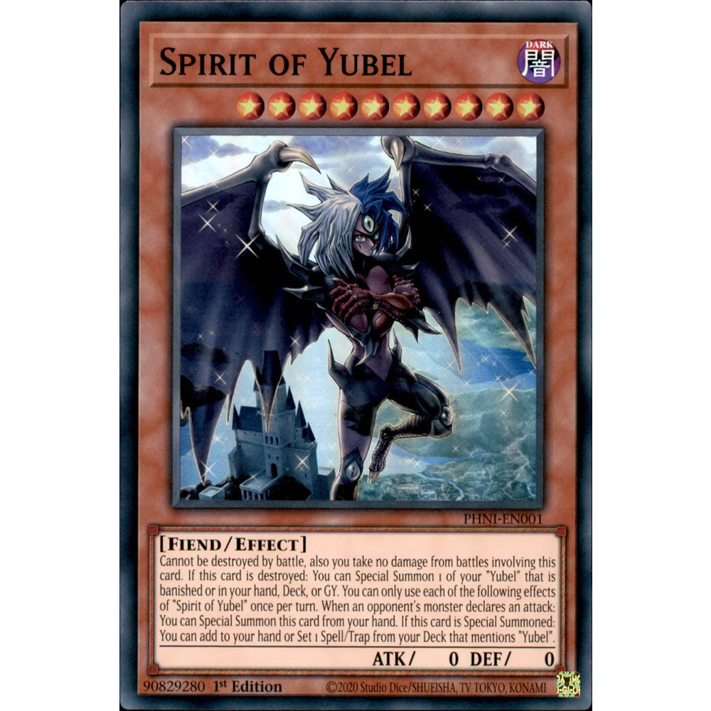 Spirit of Yubel PHNI-EN001 Yu-Gi-Oh! Card from the Phantom Nightmare Set