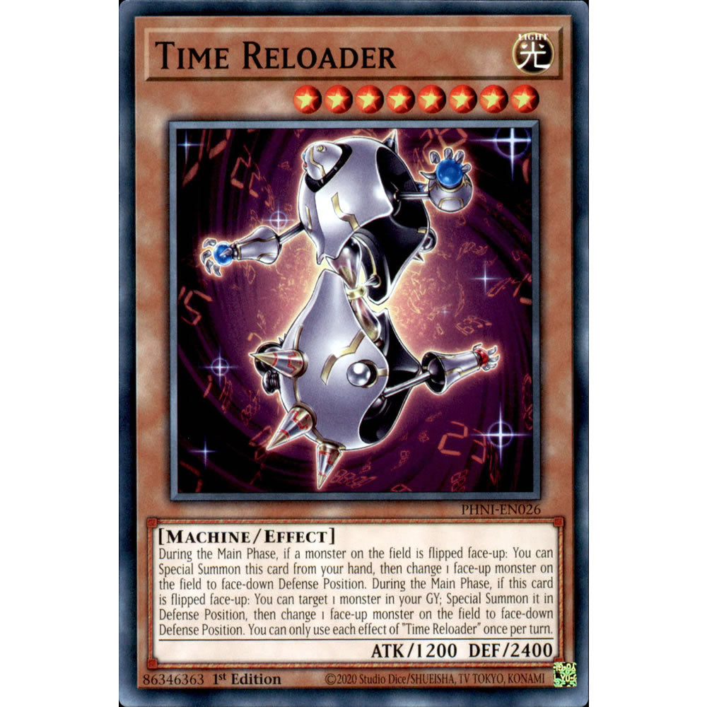 Time Reloader PHNI-EN026 Yu-Gi-Oh! Card