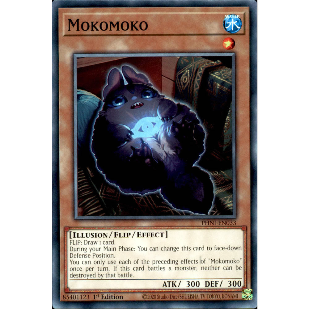 Mokomoko PHNI-EN033 Yu-Gi-Oh! Card from the Phantom Nightmare Set