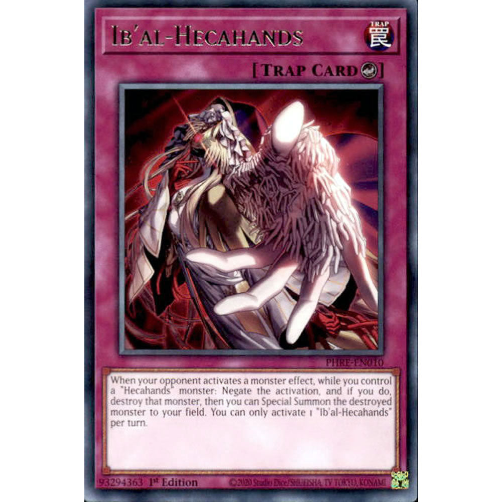 Ib'al-Hecahands PHRE-EN010 Yu-Gi-Oh! Card from the Phantom Revenge Set