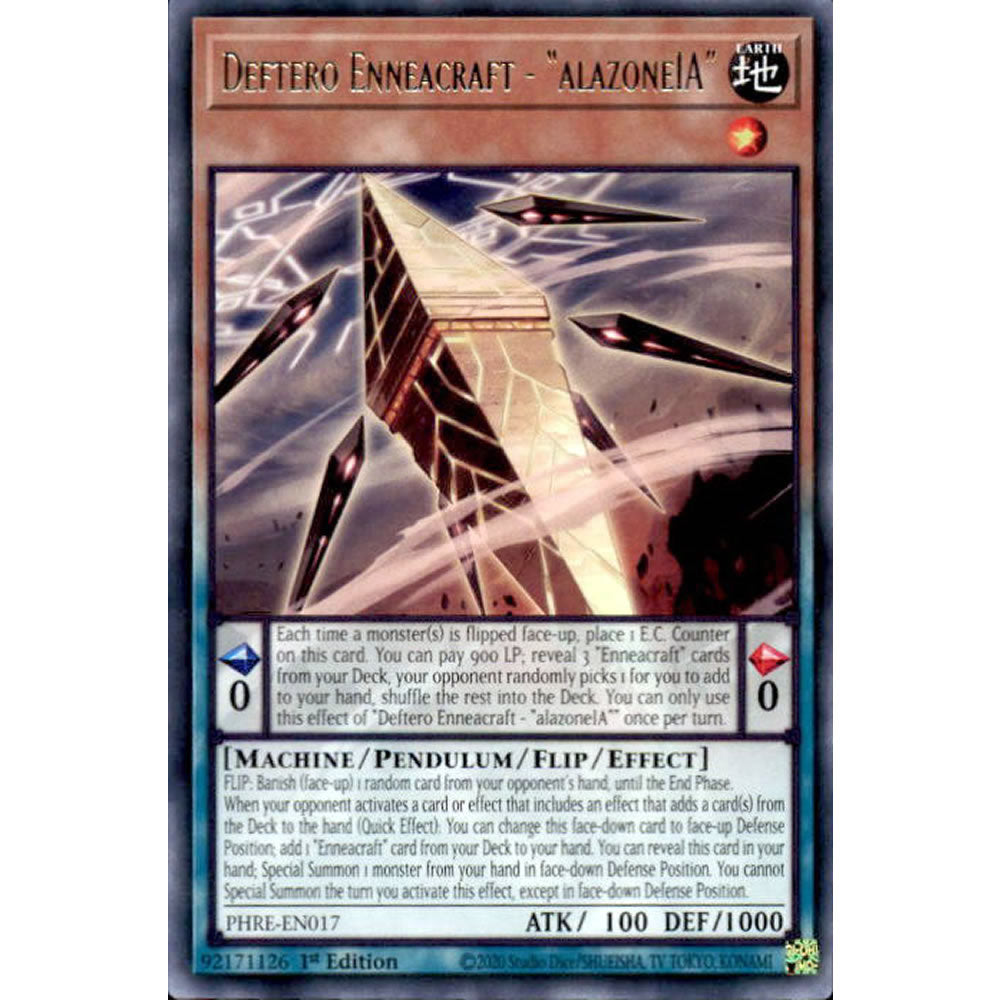 Deftero Enneacraft - alazoneIA PHRE-EN017 Yu-Gi-Oh! Card from the Phantom Revenge Set