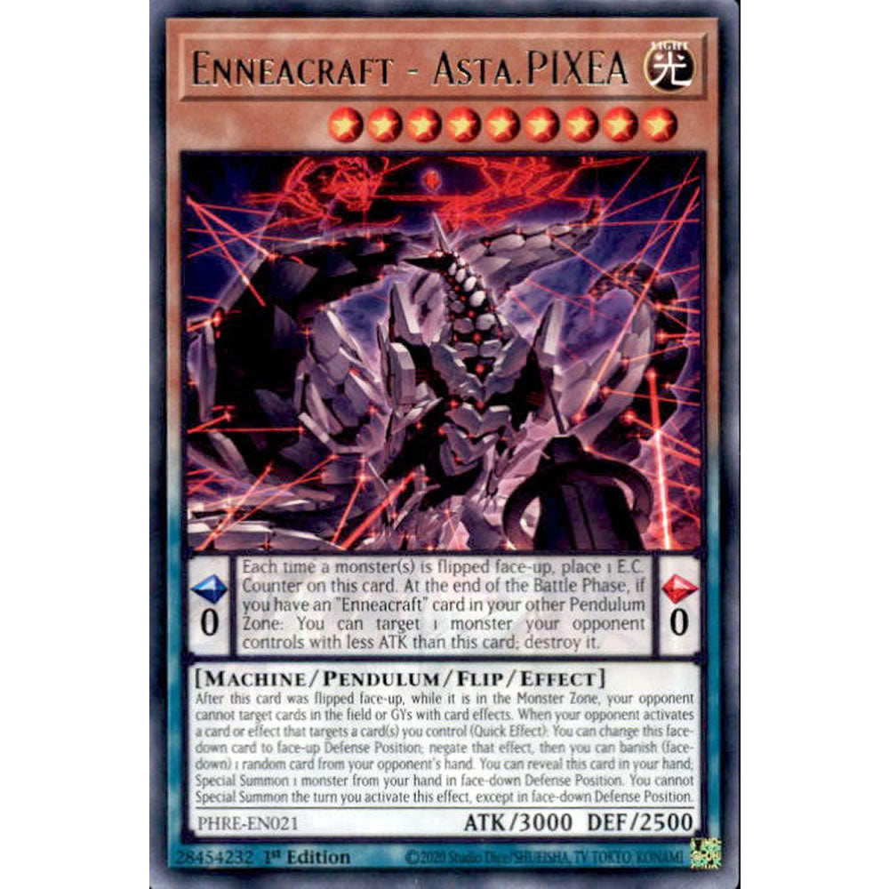 Enneacraft - Asta.PIXEA PHRE-EN021 Yu-Gi-Oh! Card from the Phantom Revenge Set