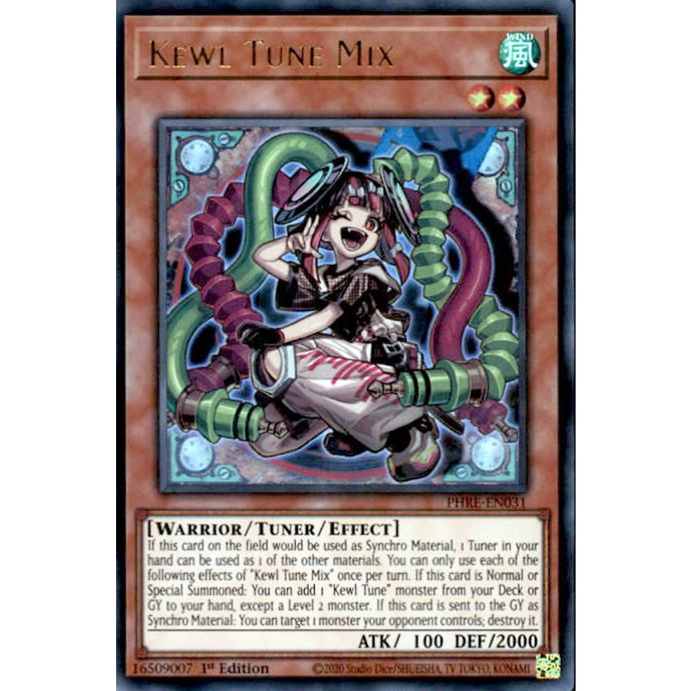 Kewl Tune Mix PHRE-EN031 Yu-Gi-Oh! Card from the Phantom Revenge Set