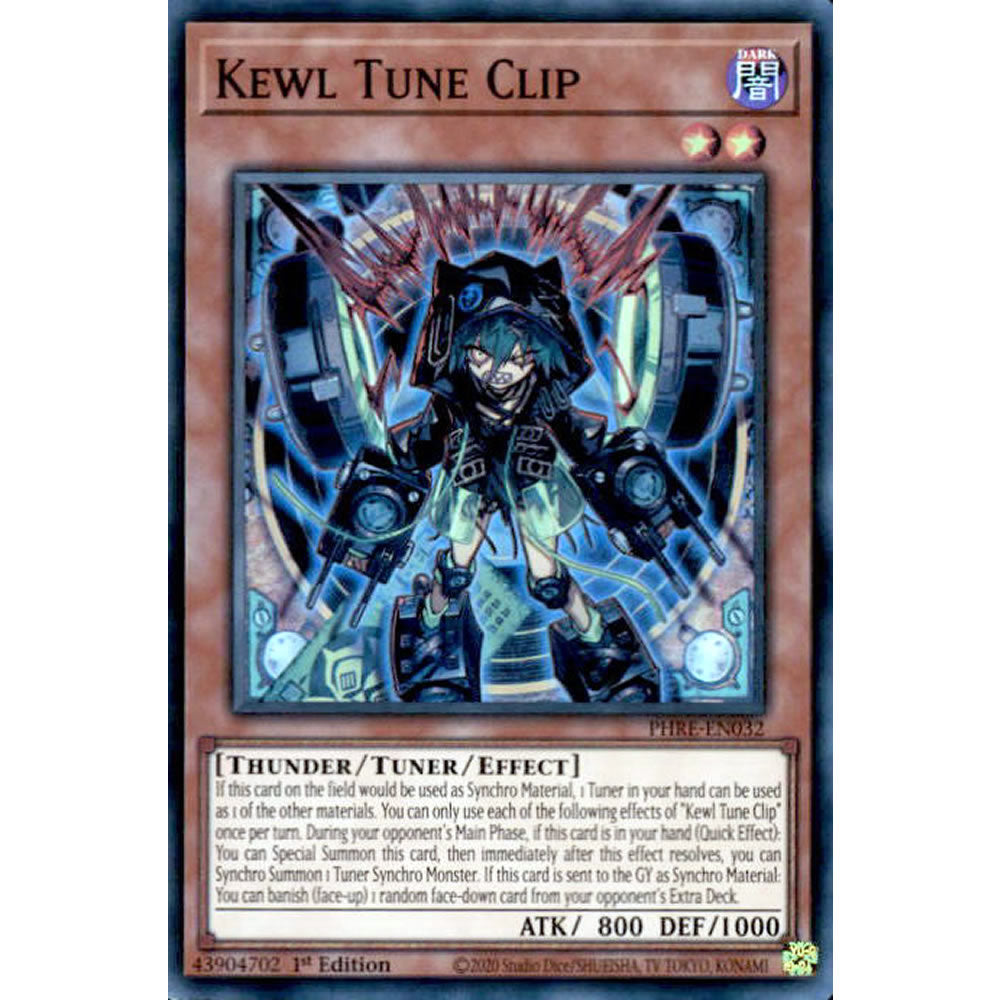 Kewl Tune Clip PHRE-EN032 Yu-Gi-Oh! Card from the Phantom Revenge Set