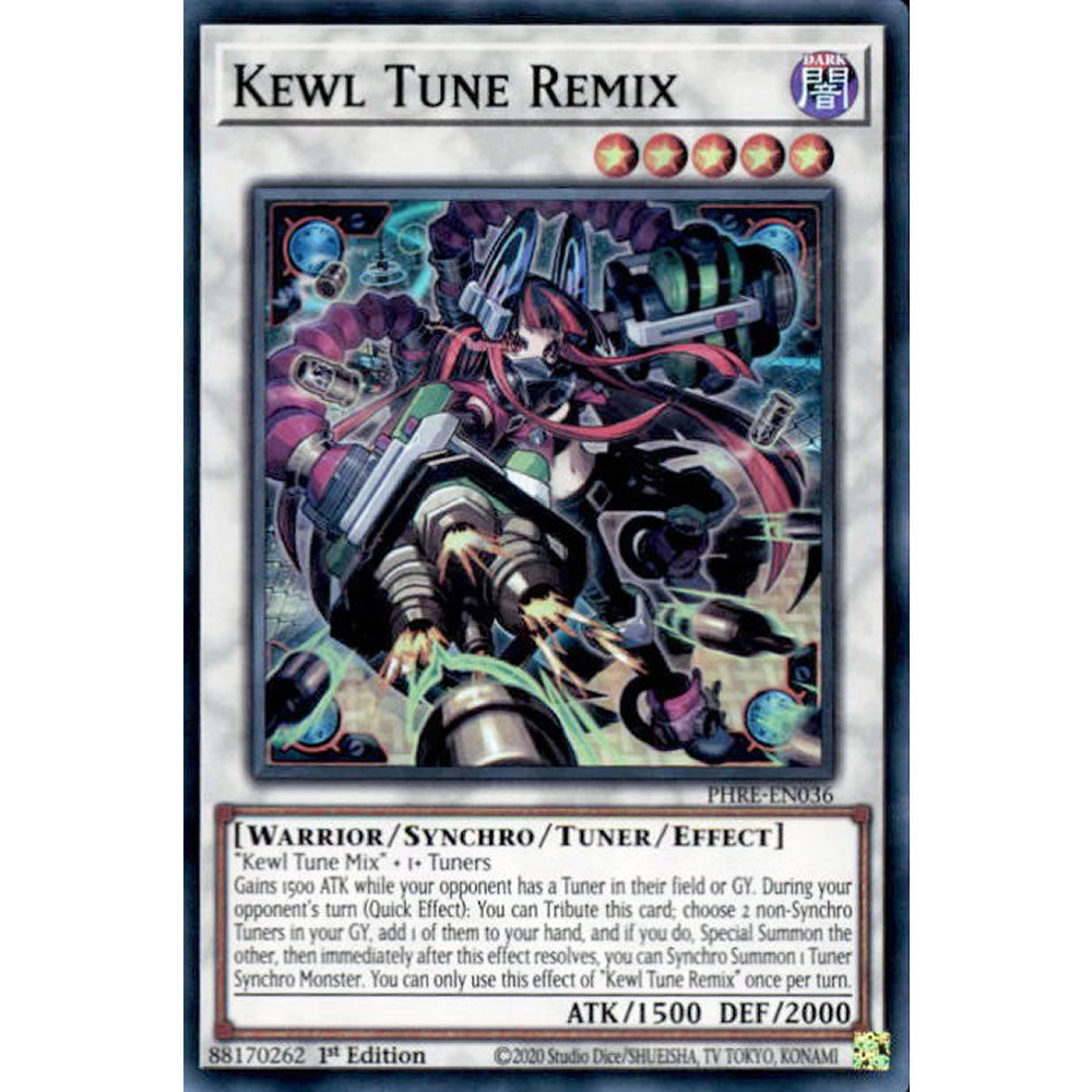 Kewl Tune Remix PHRE-EN036 Yu-Gi-Oh! Card from the Phantom Revenge Set