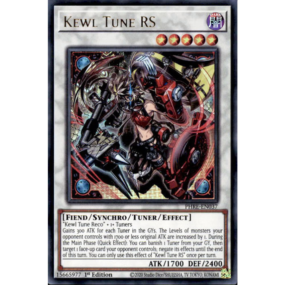 Kewl Tune RS PHRE-EN037 Yu-Gi-Oh! Card from the Phantom Revenge Set