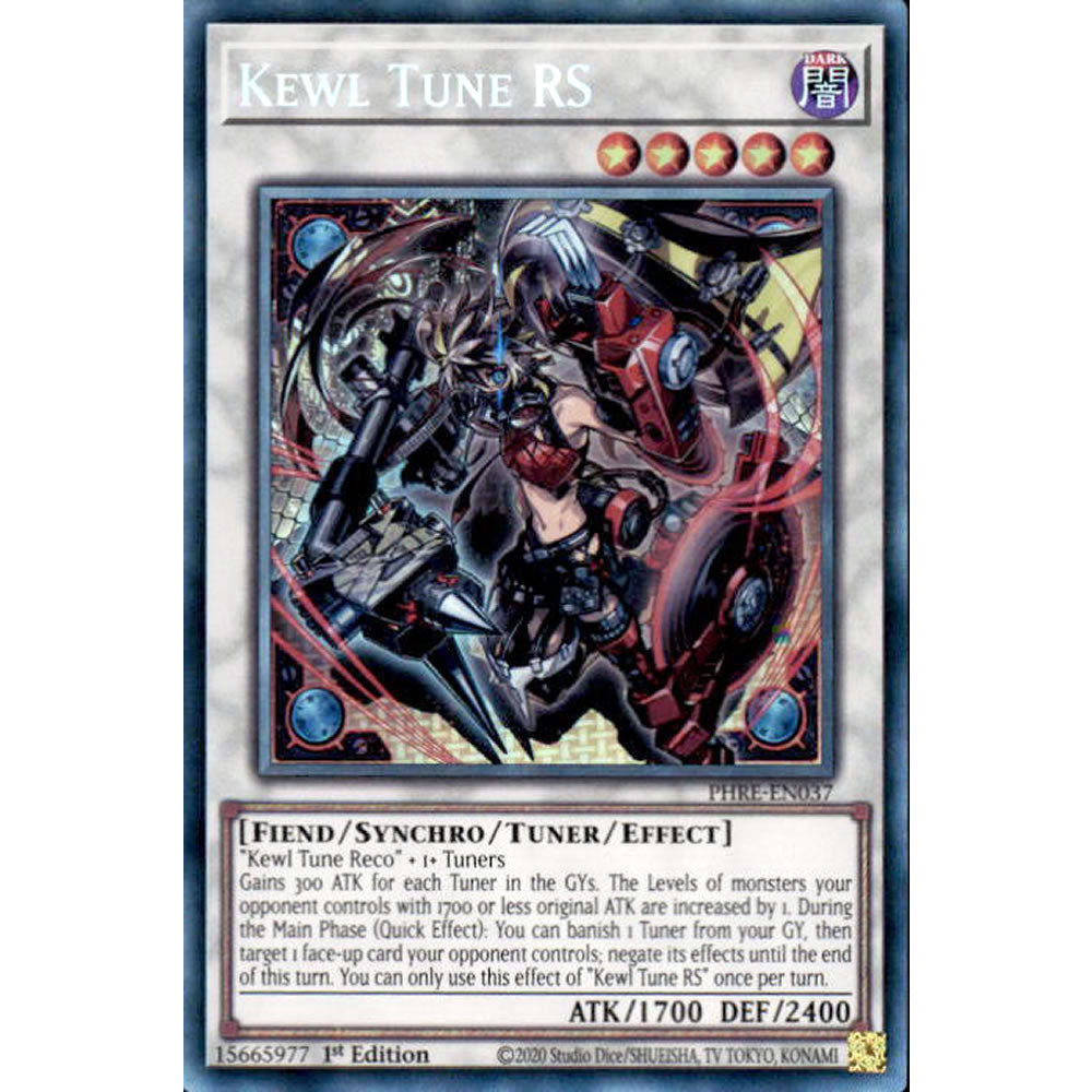 Kewl Tune RS PHRE-EN037 Yu-Gi-Oh! Card from the Phantom Revenge Set