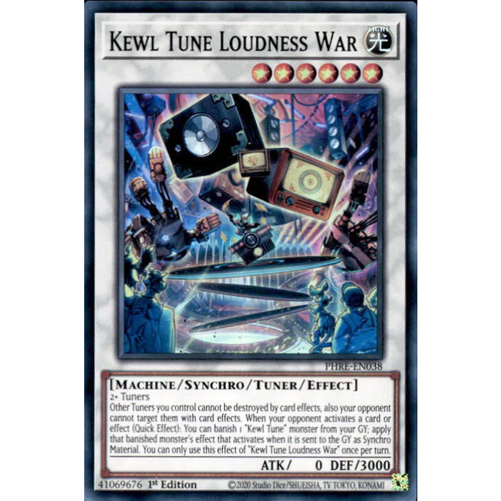 Kewl Tune Loudness War PHRE-EN038 Yu-Gi-Oh! Card from the Phantom Revenge Set