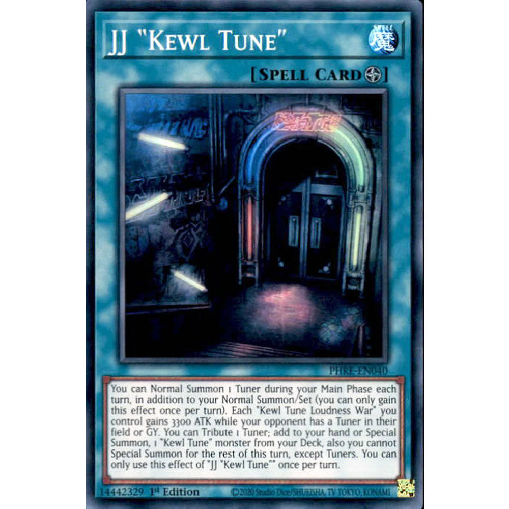 JJ Kewl Tune PHRE-EN040 Yu-Gi-Oh! Card from the Phantom Revenge Set