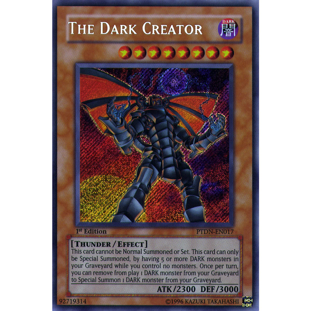 The Dark Creator PTDN-EN017 Yu-Gi-Oh! Card