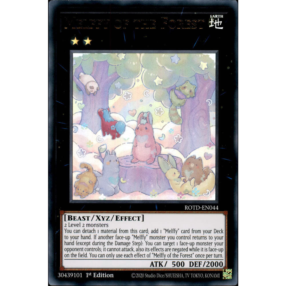 Melffy of the Forest ROTD-EN044 Yu-Gi-Oh! Card from the Rise of the Duelist Set