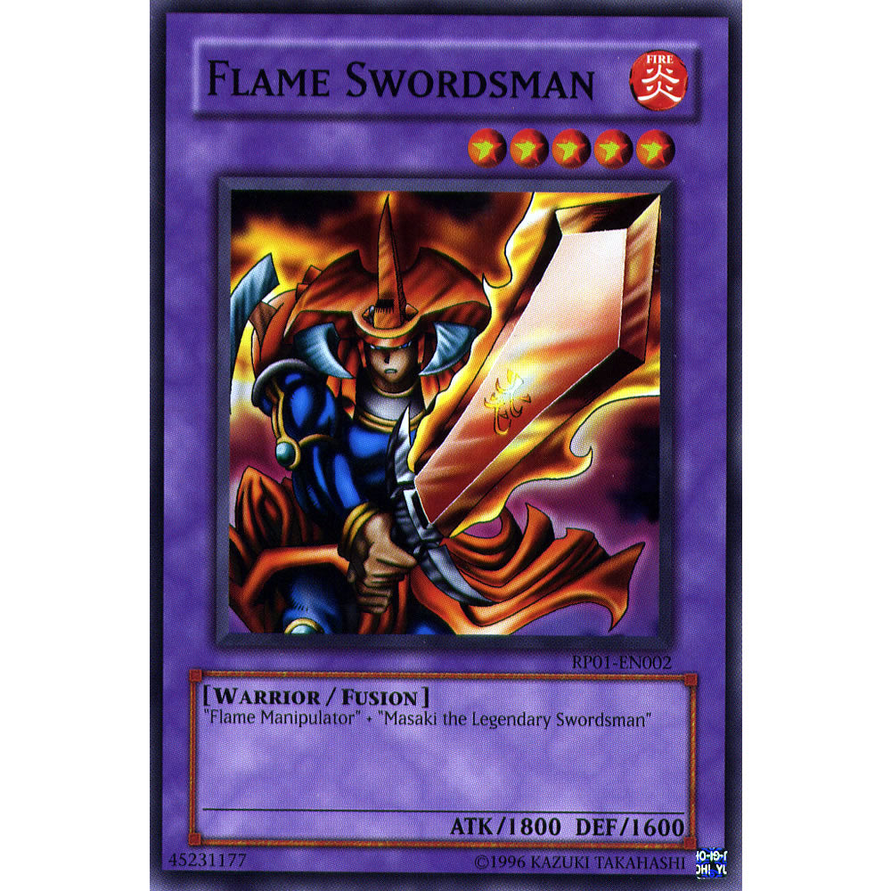 yugioh card flame swordsman Flame Swordsman RP01-EN002 Yu-Gi-Oh! Card