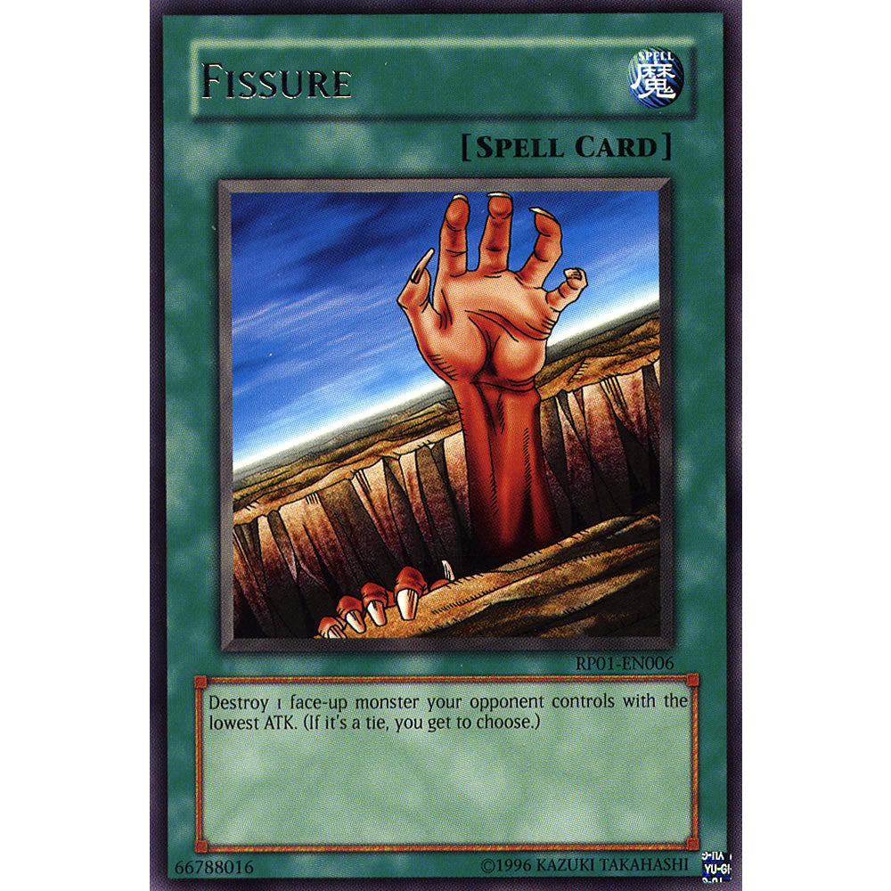 Fissure RP01-EN006 Yu-Gi-Oh! Card from the Retro Pack 1 Set