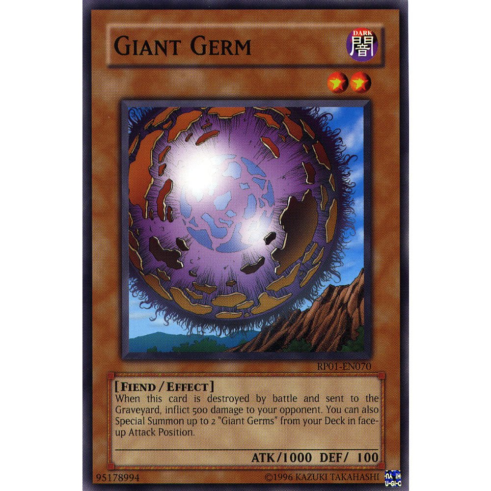 Giant Germ RP01-EN070 Yu-Gi-Oh! Card from the Retro Pack 1 Set