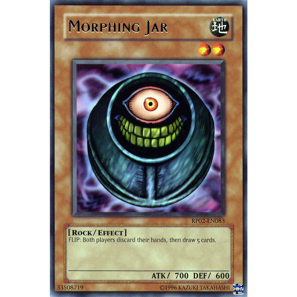Morphing Jar RP02-EN083 Yu-Gi-Oh! Card from the Retro Pack 2 Set