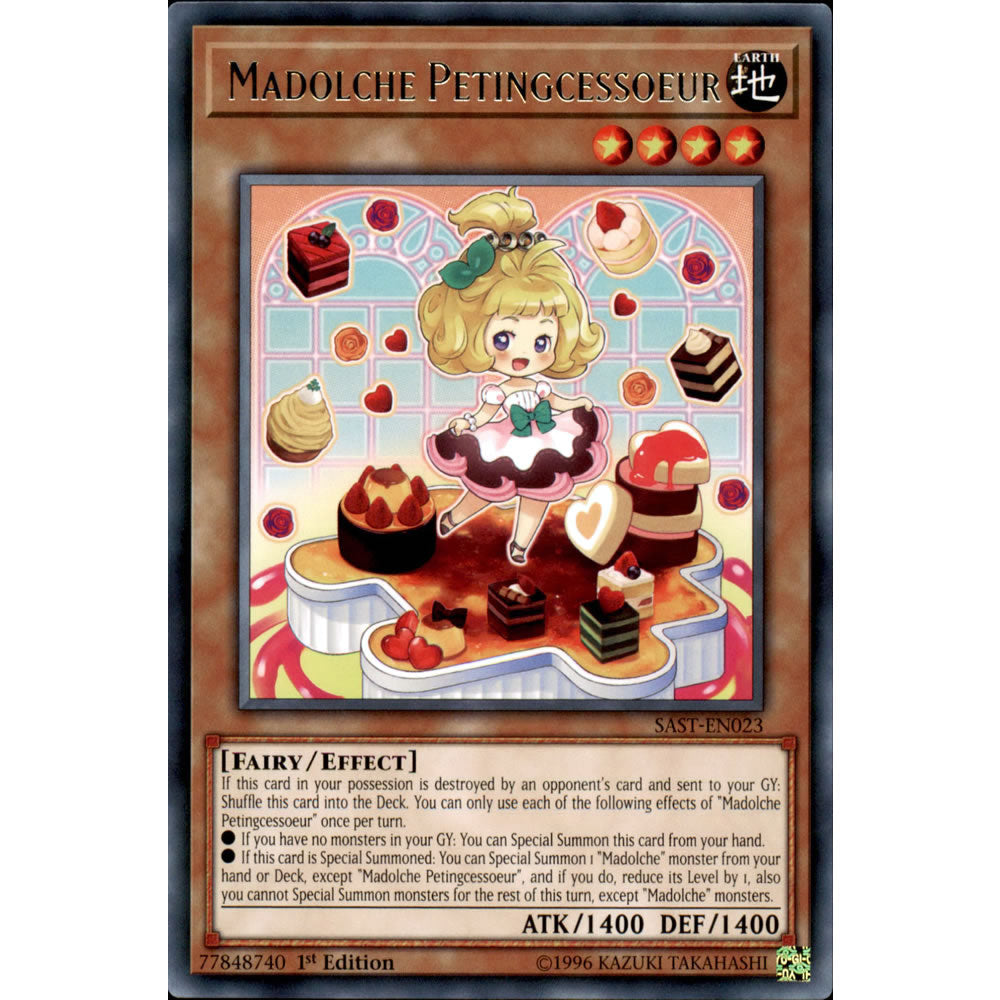 Madolche Petingcessoeur SAST-EN023 Yu-Gi-Oh! Card from the Savage Strike Set