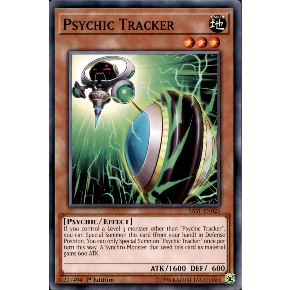 Psychic Tracker SAST-EN025 Yu-Gi-Oh! Card from the Savage Strike Set