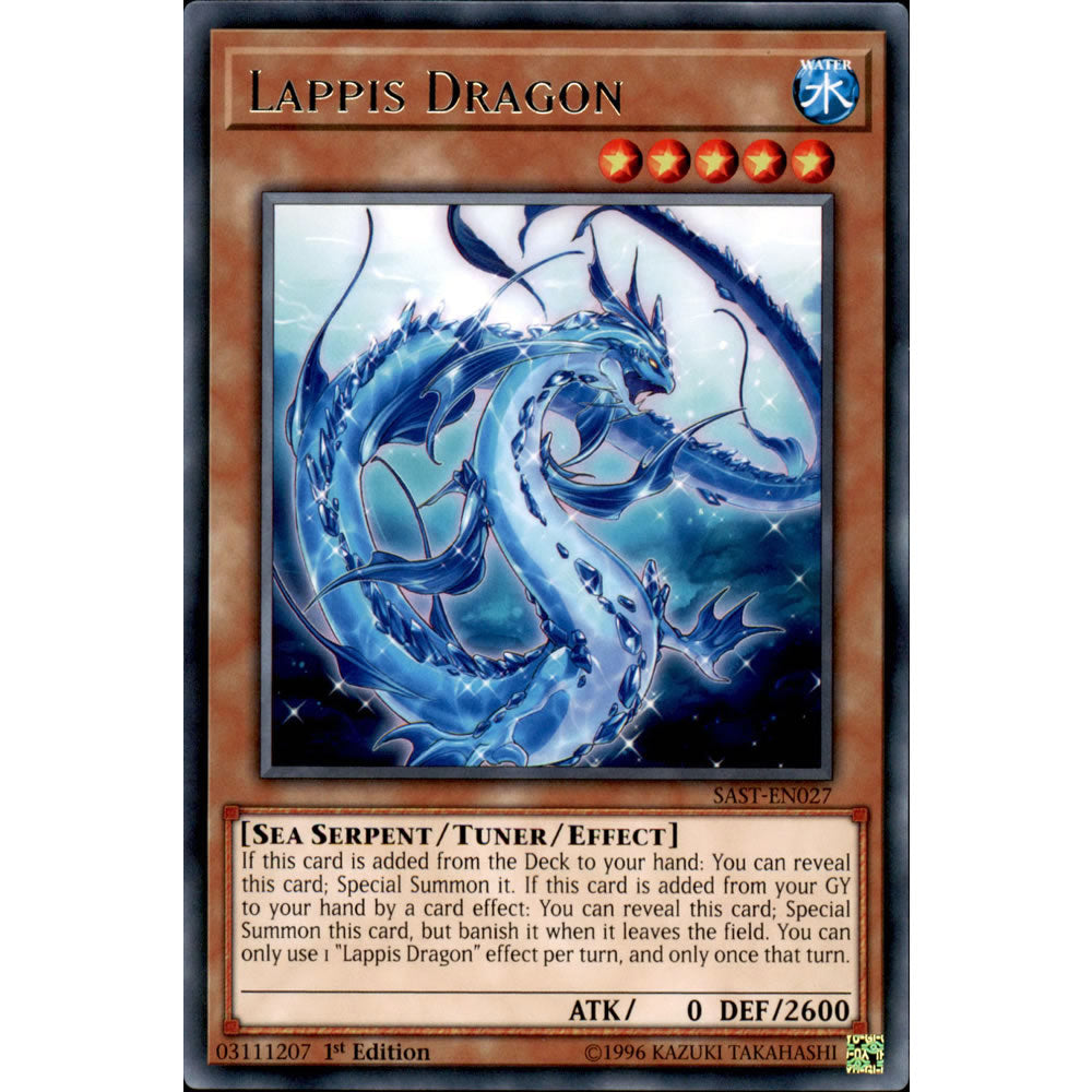 Lappis Dragon SAST-EN027 Yu-Gi-Oh! Card from the Savage Strike Set