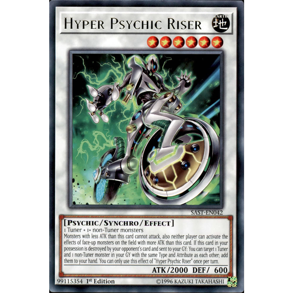 Hyper Psychic Riser SAST-EN042 Yu-Gi-Oh! Card from the Savage Strike Set