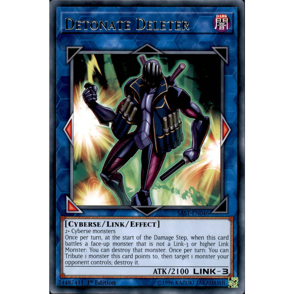Detonate Deleter SAST-EN046 Yu-Gi-Oh! Card from the Savage Strike Set