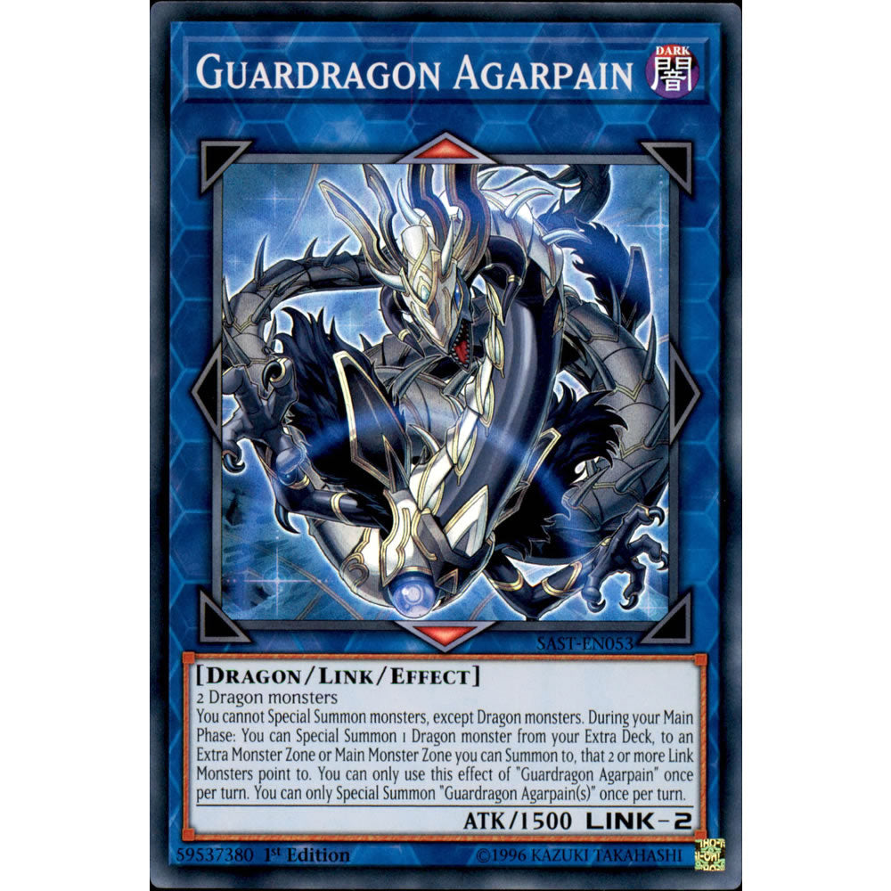 Guardragon Agarpain SAST-EN053 Yu-Gi-Oh! Card from the Savage Strike Set
