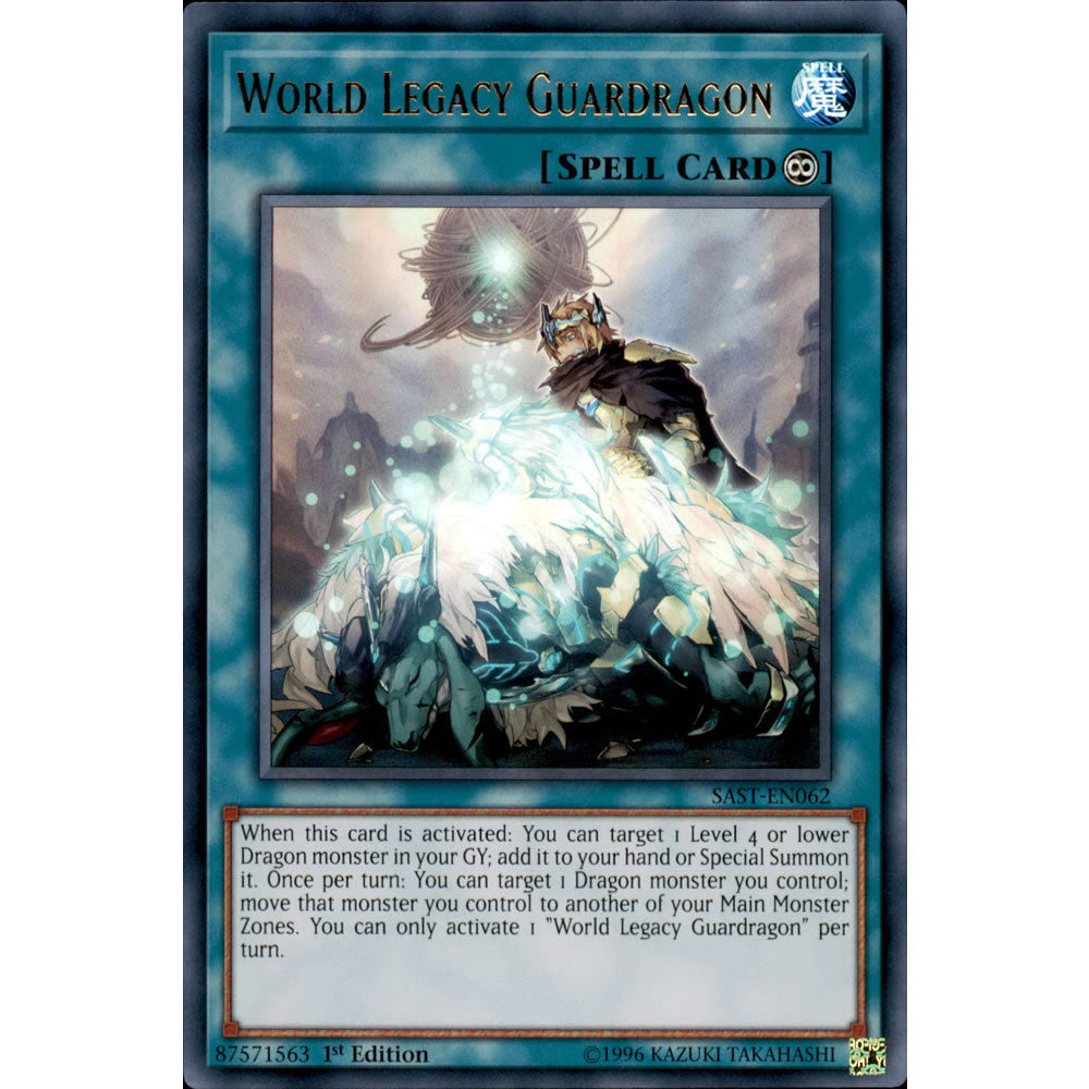 World Legacy Guardragon SAST-EN062 Yu-Gi-Oh! Card from the Savage Strike Set