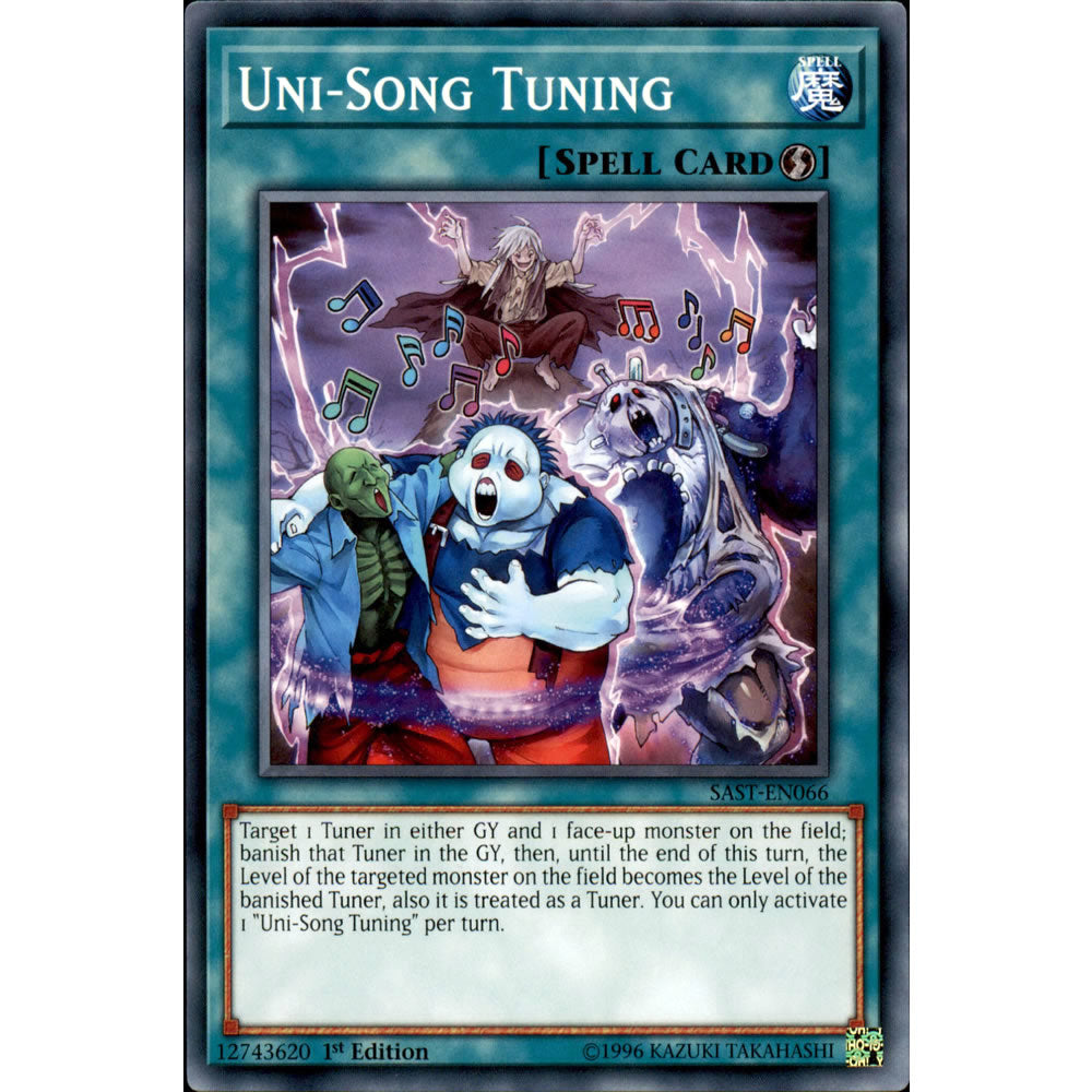 Uni-Song Tuning SAST-EN066 Yu-Gi-Oh! Card from the Savage Strike Set