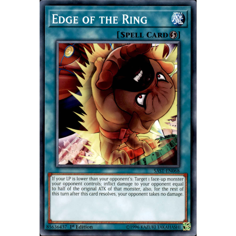 Edge of the Ring SAST-EN068 Yu-Gi-Oh! Card from the Savage Strike Set