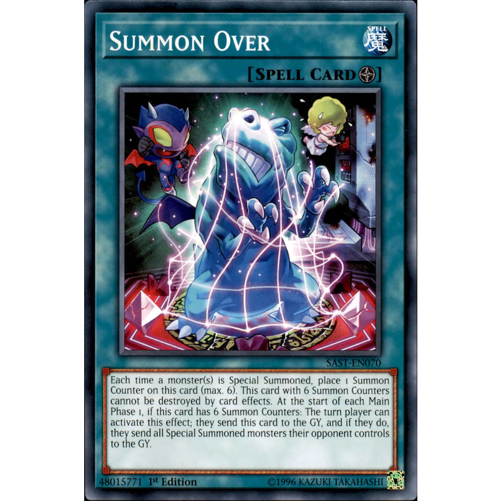 Summon Over SAST-EN070 Yu-Gi-Oh! Card from the Savage Strike Set