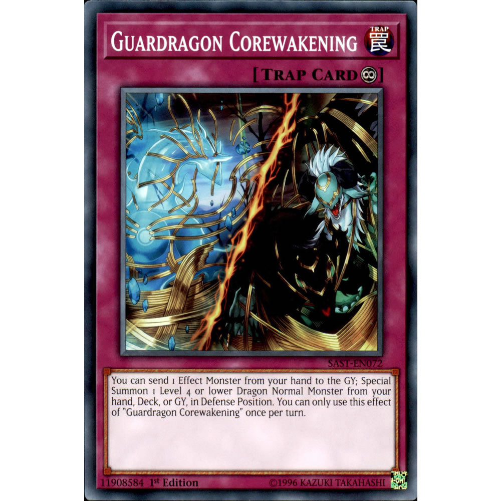 Guardragon Corewakening SAST-EN072 Yu-Gi-Oh! Card from the Savage Strike Set