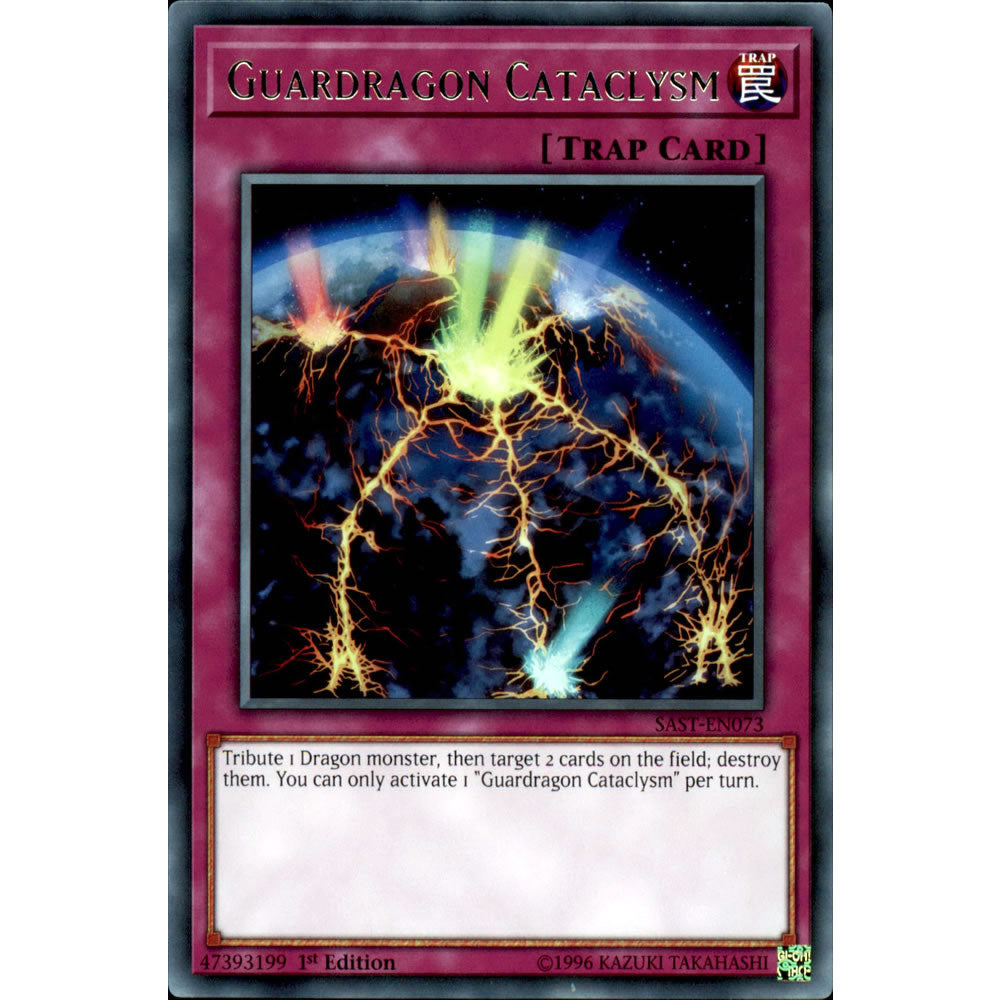 Guardragon Cataclysm SAST-EN073 Yu-Gi-Oh! Card from the Savage Strike Set