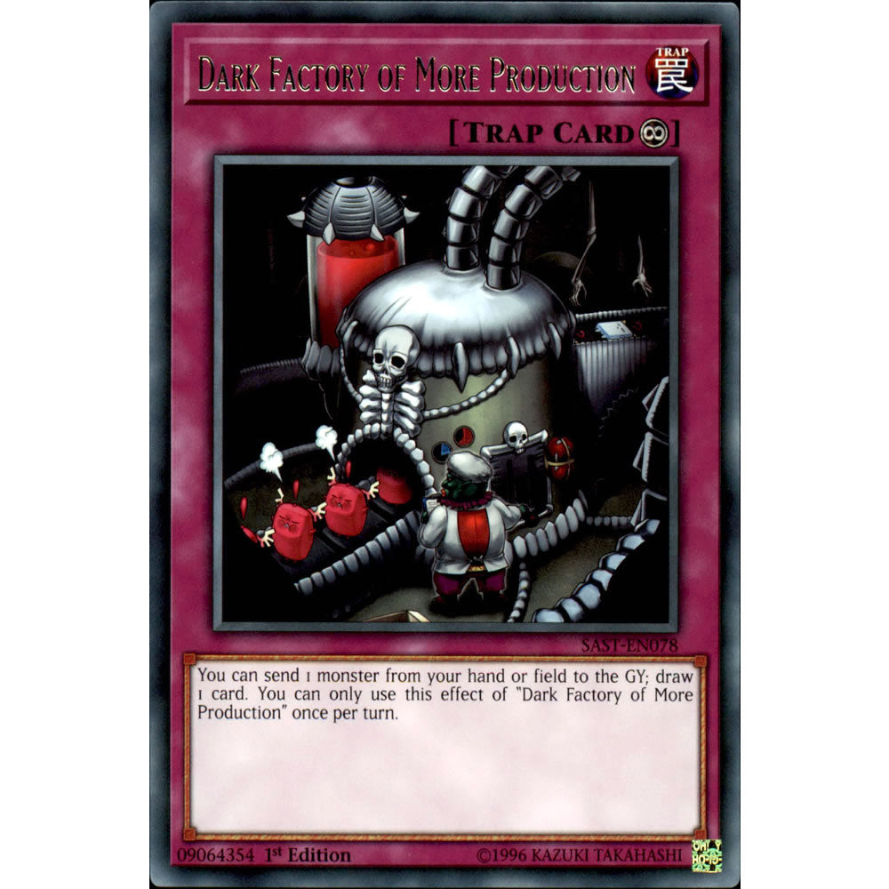 Dark Factory of More Production SAST-EN078 Yu-Gi-Oh! Card from the Savage Strike Set