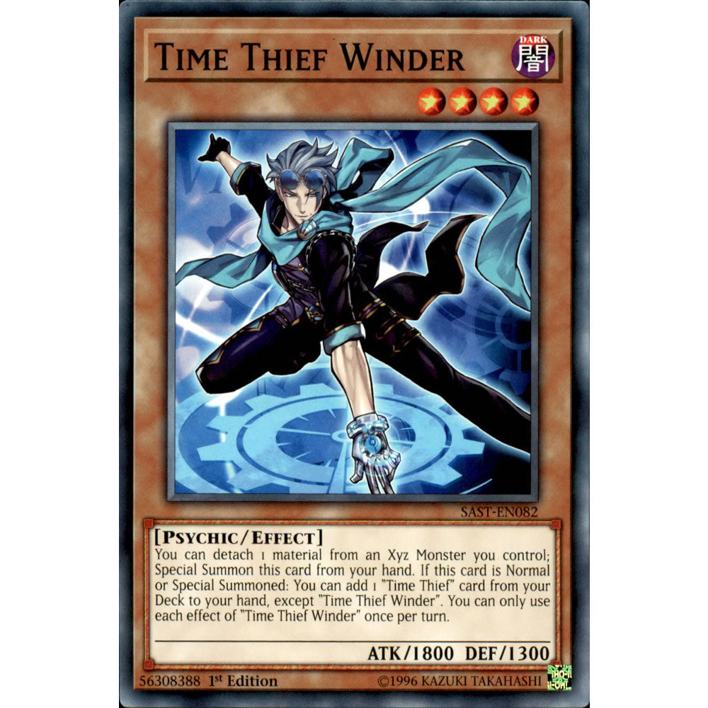 Time Thief Winder SAST-EN082 Yu-Gi-Oh! Card from the Savage Strike Set