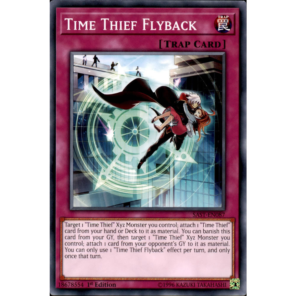 Time Thief Flyback SAST-EN087 Yu-Gi-Oh! Card from the Savage Strike Set