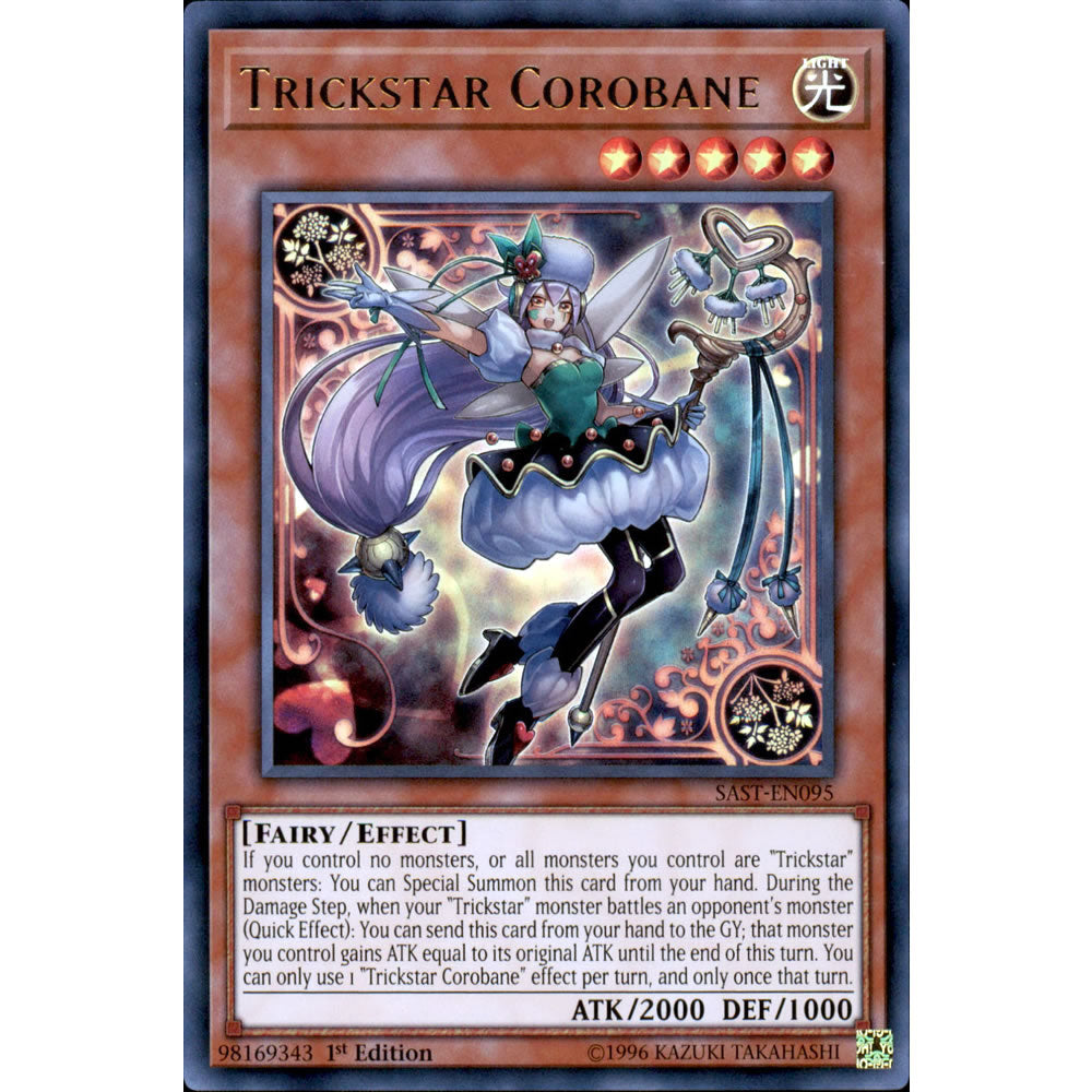 Trickstar Corobane SAST-EN095 Yu-Gi-Oh! Card from the Savage Strike Set