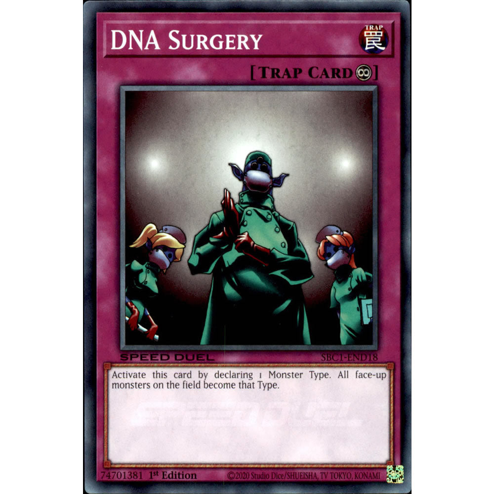 DNA Surgery SBC1-END18 Yu-Gi-Oh! Card from the Speed Duel: Streets of Battle City Set