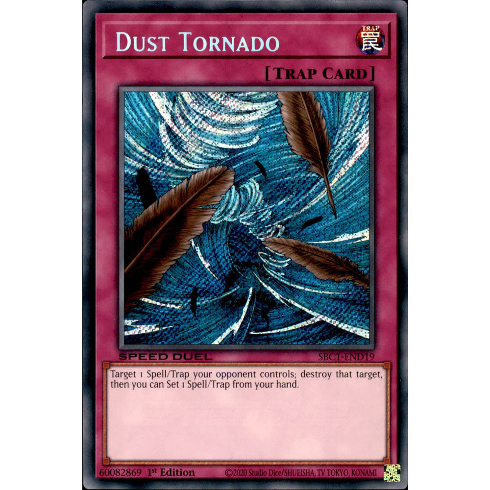 Dust Tornado SBC1-END19 Yu-Gi-Oh! Card from the Speed Duel: Streets of Battle City Set