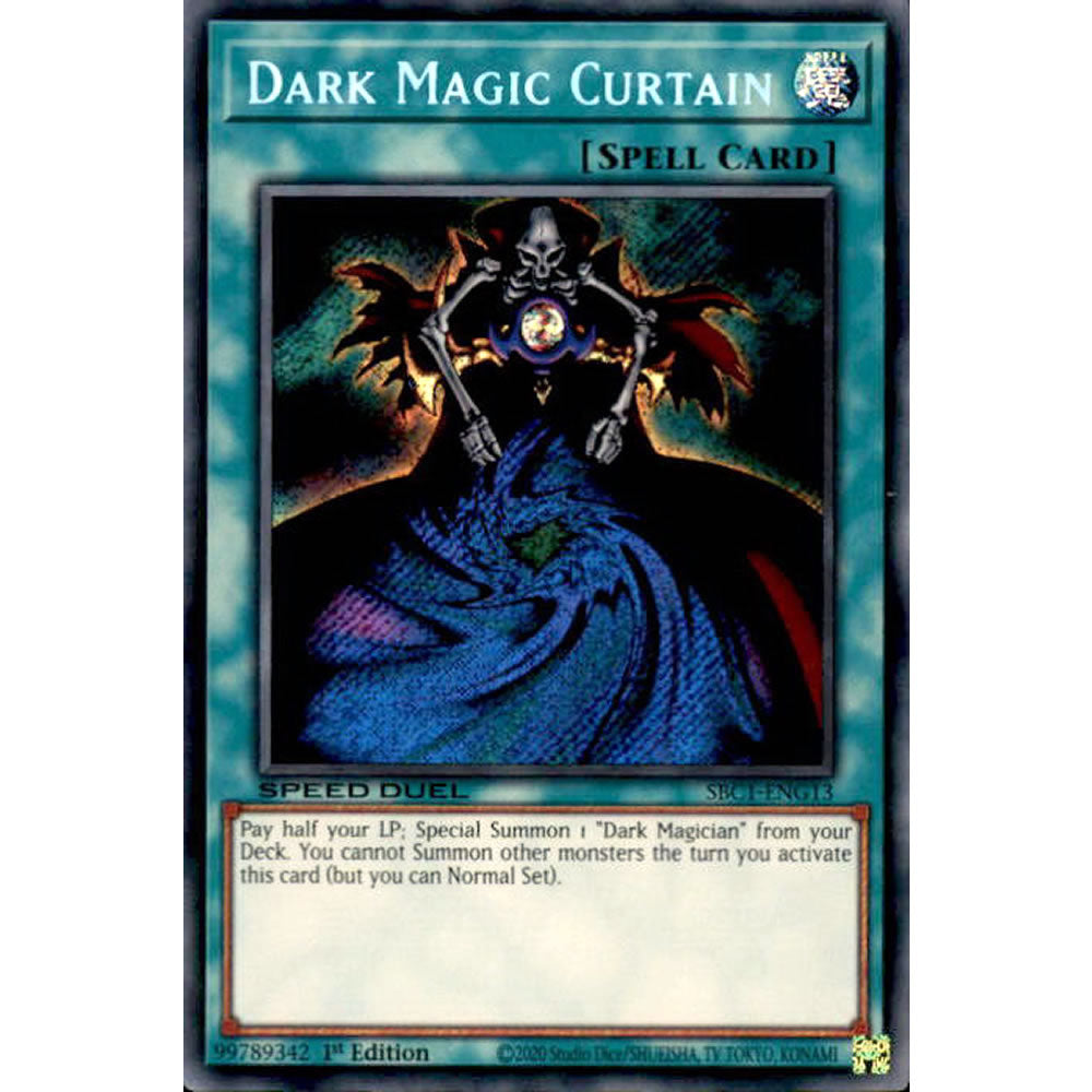 Dark Magic Curtain SBC1-ENG13 Yu-Gi-Oh! Card from the Speed Duel: Streets of Battle City Set