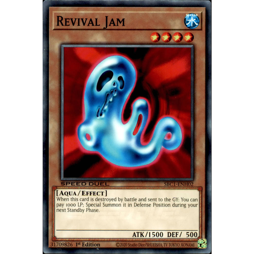 Revival Jam SBC1-ENH02 Yu-Gi-Oh! Card from the Speed Duel: Streets of Battle City Set