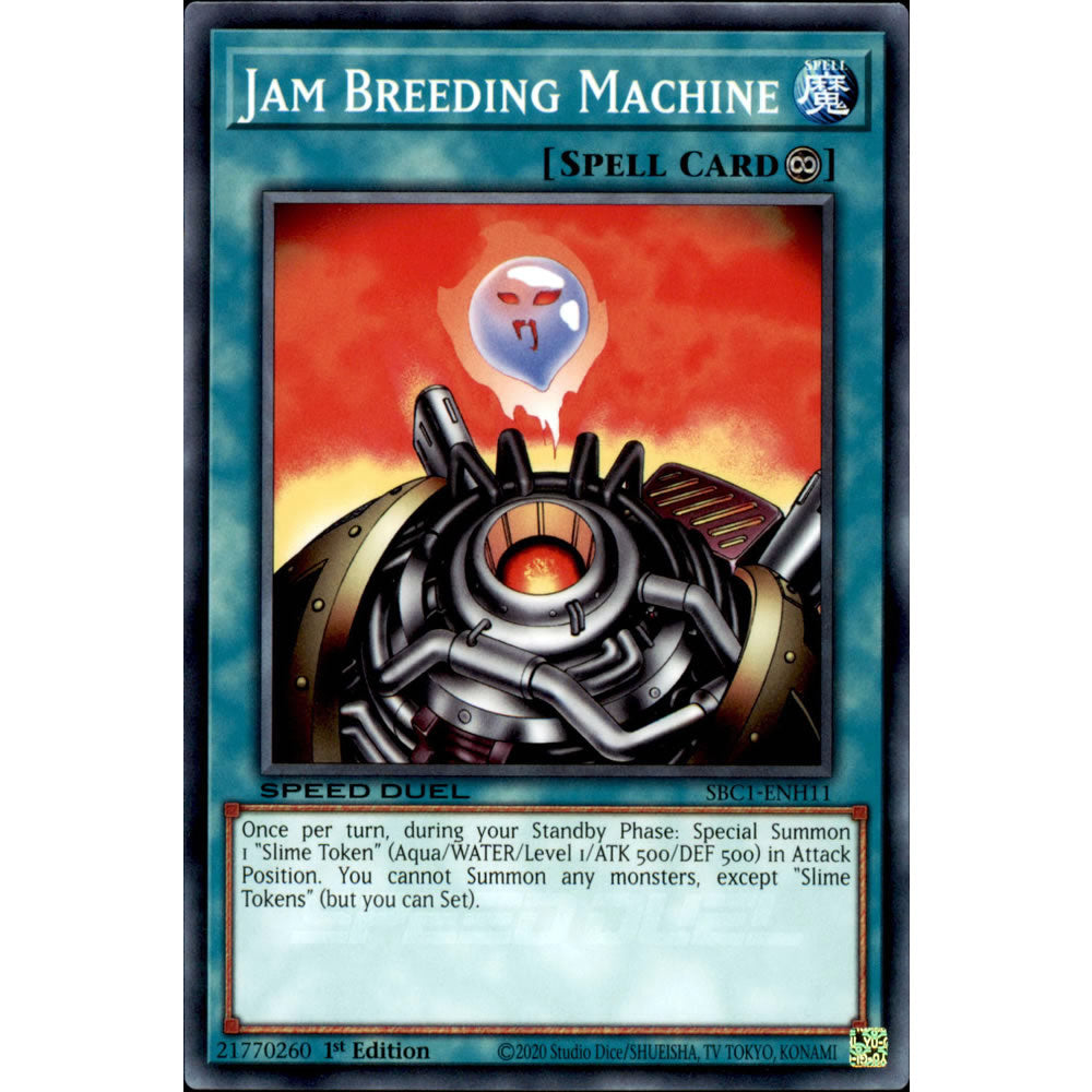 Jam Breeding Machine SBC1-ENH11 Yu-Gi-Oh! Card from the Speed Duel: Streets of Battle City Set