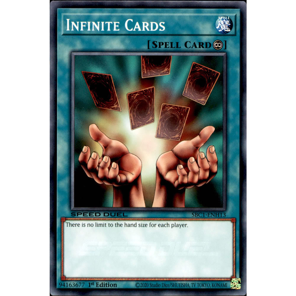 Infinite Cards SBC1-ENH13 Yu-Gi-Oh! Card from the Speed Duel: Streets of Battle City Set