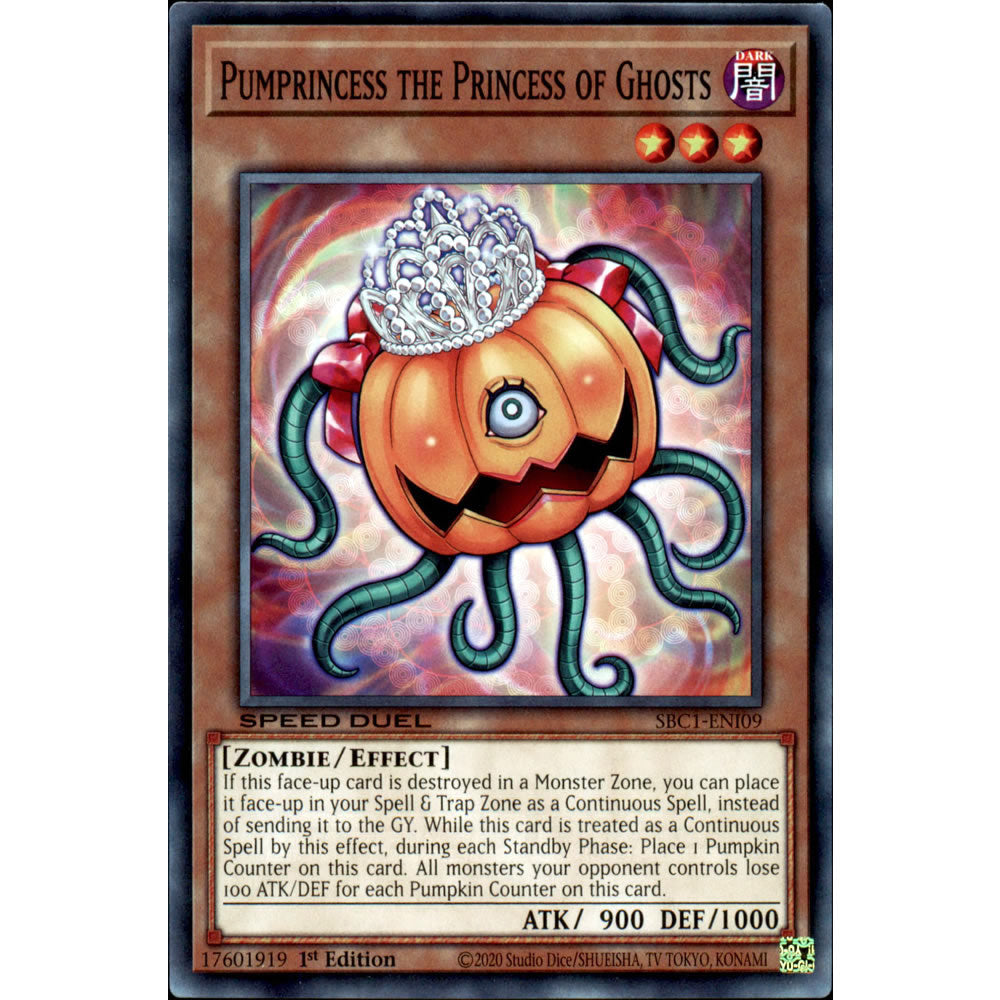 Pumprincess the Princess of Ghosts SBC1-ENI09 Yu-Gi-Oh! Card from the Speed Duel: Streets of Battle City Set