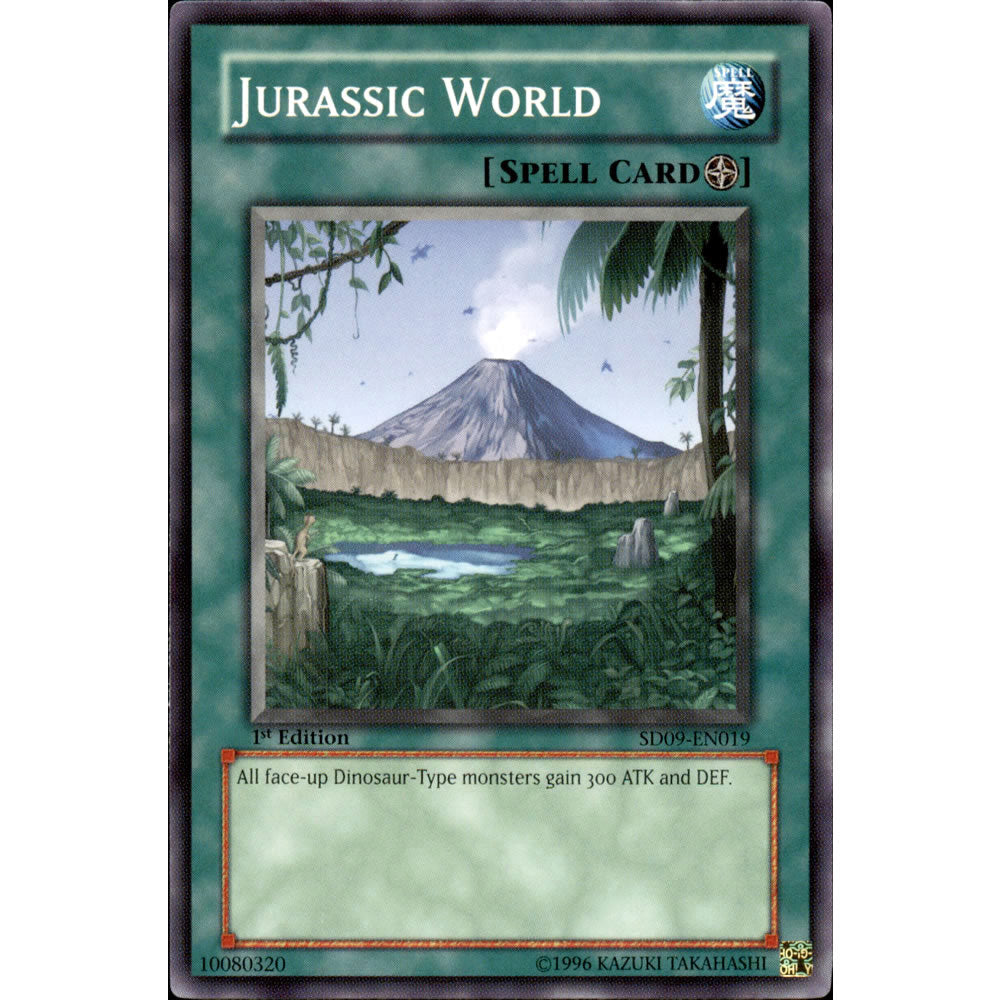 Jurassic World SD09-EN019 Yu-Gi-Oh! Card from the Dinosaur's Rage Set