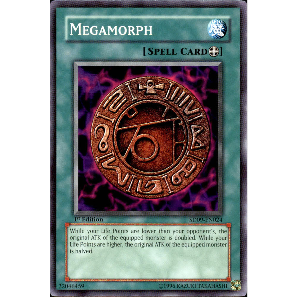 Megamorph SD09-EN024 Yu-Gi-Oh! Card from the Dinosaur's Rage Set