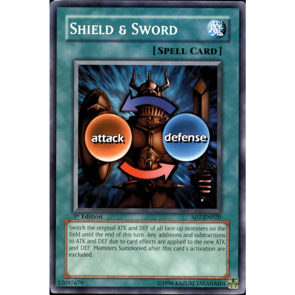 Shield & Sword SD7-EN020 Yu-Gi-Oh! Card - Deckboosters Shield & Sword SD7-EN020 Yu-Gi-Oh! Card - Deckboosters