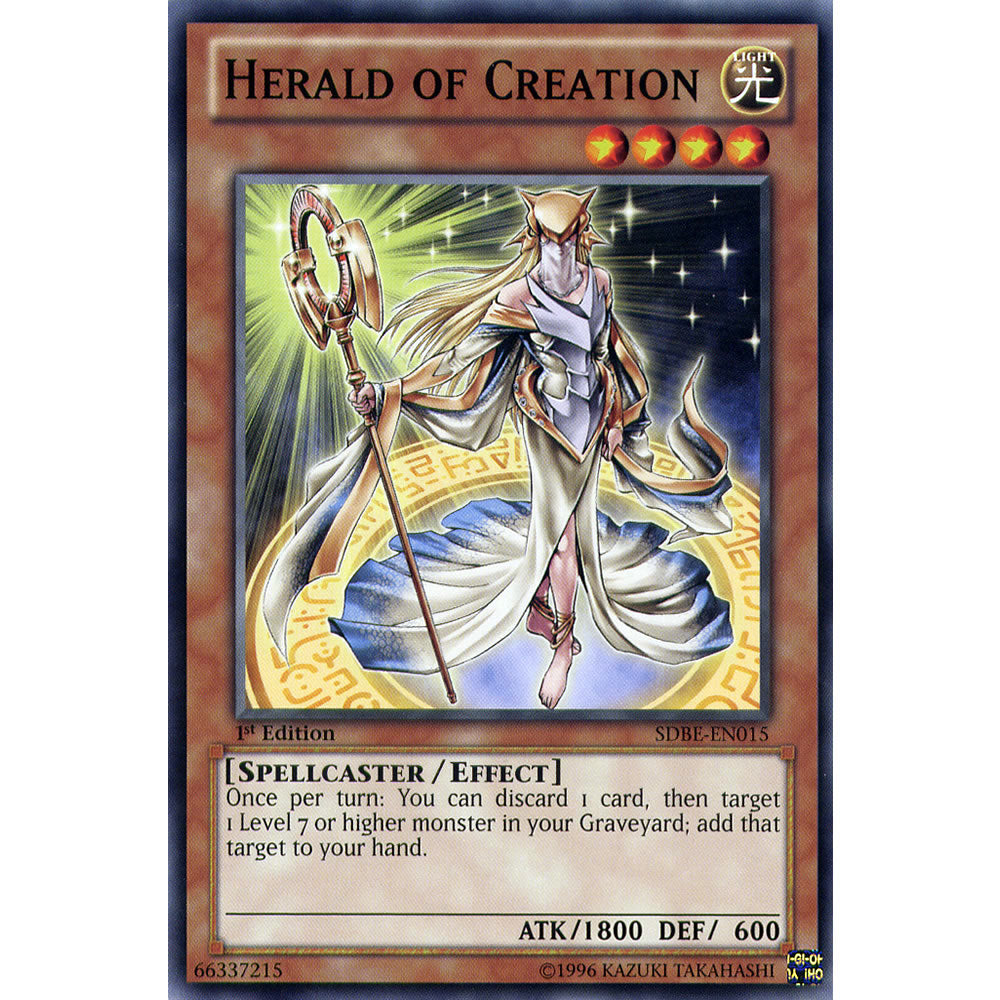 Herald of Creation SDBE-EN015 Yu-Gi-Oh! Card Herald of Creation SDBE-EN015 Yu-Gi-Oh! Card