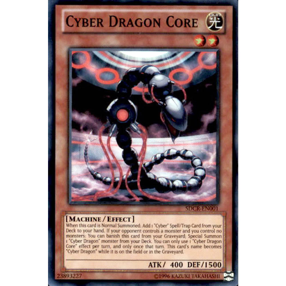Cyber Dragon Core SDCR-EN001 Yu-Gi-Oh! Card from the Cyberdragon Revolution Set