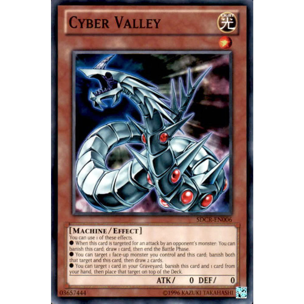 Cyber Valley SDCR-EN006 Yu-Gi-Oh! Card from the Cyberdragon Revolution Set